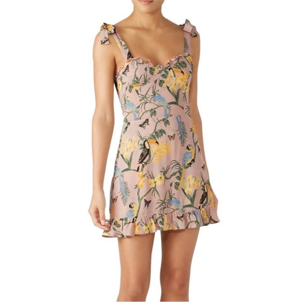 Reformation Pink Mini Dress